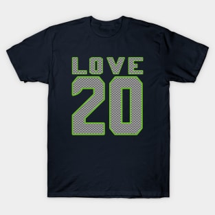 Seattle Seahawks 20 by CH3Media T-Shirt